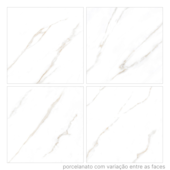 Porcelanato 100x100cm Tipo A Malden Bianco Lux Polido Biancogres - 3,00m²