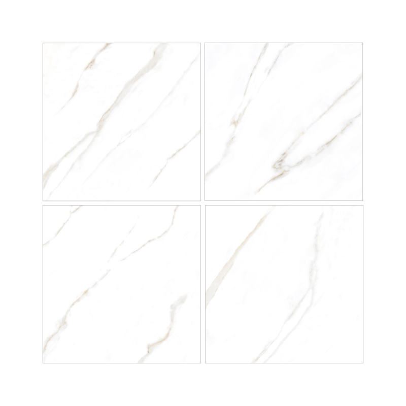 Porcelanato 100x100cm Tipo A Malden Bianco Satin Biancogres - 3,00m²
