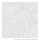 Porcelanato 100x100cm Tipo A Nuvola Bianco Satin Biancogres - 3,00m²