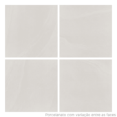 Porcelanato 100x100cm Tipo A Slim Khali Off White Acetinado Elizabeth - 3,00m²