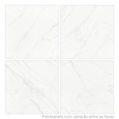 Porcelanato 100x100cm Tipo A Slim Mont Blanc Polido Eliane - 3,00m²