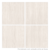 Porcelanato 100x100cm Tipo A Travertino Bianco Satin Biancogres - 3,00m²