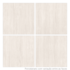 Porcelanato 100x100cm Tipo A Travertino Bianco Satin Biancogres - 3,00m²