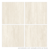 Porcelanato 100x100cm Tipo A Travertino Clássico Externo Biancogres - 3,00m²