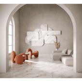 Porcelanato 120x120cm Tipo A Marmo Perla Lux Polido Biancogres - 2,88m²