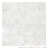 Porcelanato 120x120cm Tipo A Slim Onyx Reale Polido Cerbras - 2,88m²