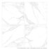 Porcelanato 123x123cm Tipo A Carrara Toscana Polido Villagres - 3,03m²