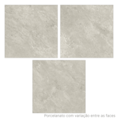 Porcelanato 123x123cm Tipo A Pietra Di Merap Grigio Natural Villagres - 3,03m²