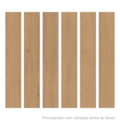 Porcelanato 19,7x120cm Tipo A Slim Bali Camel Acetinado Eliane - 1,89m²