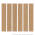 Porcelanato 19,7x120cm Tipo A Slim Bali Camel Acetinado Eliane - 1,89m²