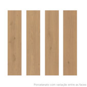 Porcelanato 19x90cm Tipo Bali Camel Acetinado Eliane -  1,54m²