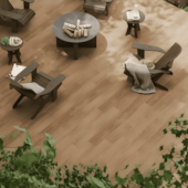 Porcelanato 20x120cm Tipo A Carvalho Natural EXT Biancogres