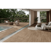 Porcelanato 20x120cm Tipo A Tavola Castano Biancogres - 1,70m²