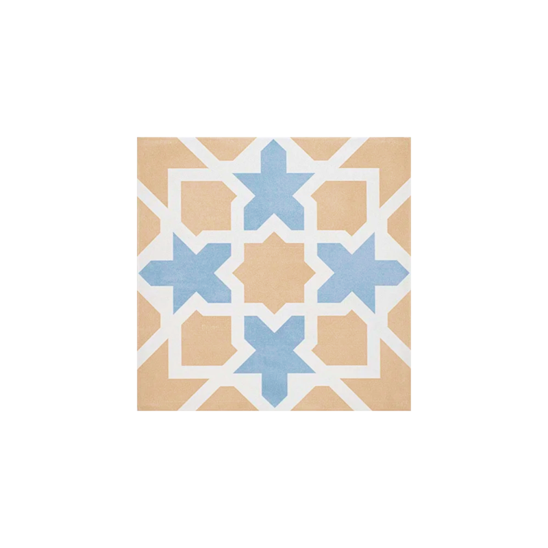 Porcelanato 20x20cm Tipo A Zellige Decor Terracota Roca - 1,18m²