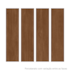 Porcelanato 26x106cm Tipo A Carua Rosso Externo Biancogres - 2,00m²