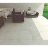 Porcelanato 58x58cm Tipo A Arabesco Antiderrapante White Pamesa - 1,68m²