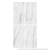 Porcelanato 60x120cm Tipo A Calacata Gold Micro Crystal Roca - 2,13m²