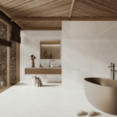 Porcelanato 60x120cm Tipo A Frozen Lux Polido Biancogres - 2,20m²