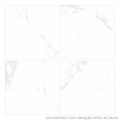 Porcelanato 60x60cm Tipo A Le Blanc Esmaltado Polido Elizabeth - 1,80m²
