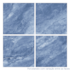  Porcelanato 70X70cm Tipo A Azul Bahia Polido Elizabeth - 2,45m²