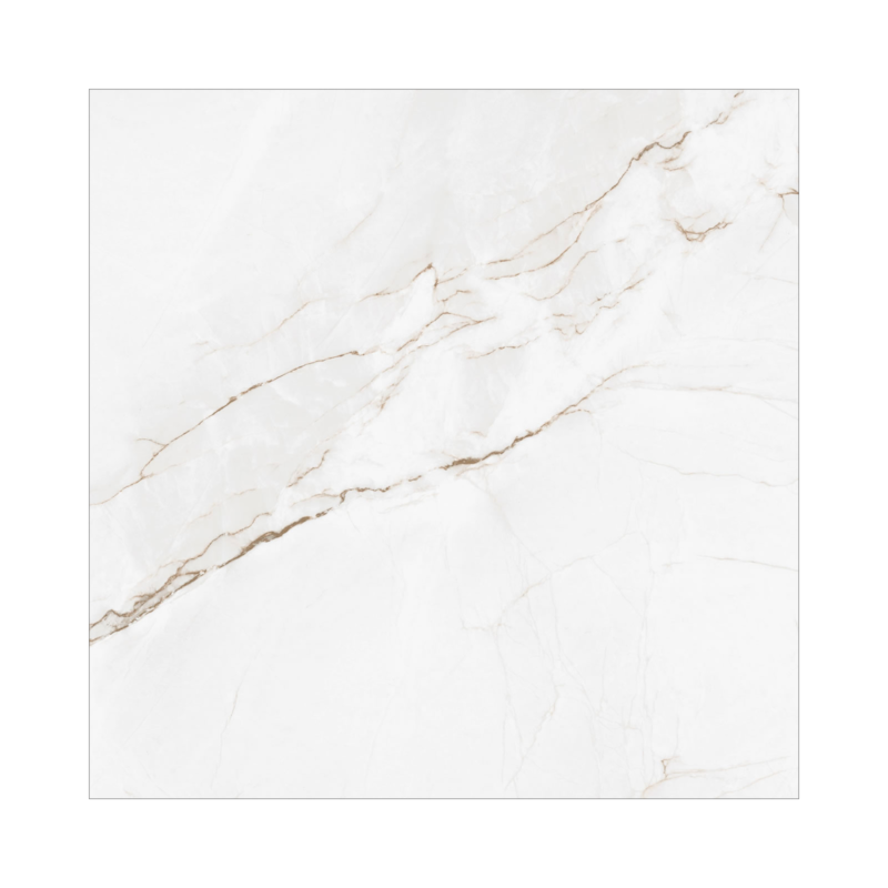 Porcelanato 70X70cm Tipo A Branco Parana Acetinado Elizabeth - 2,45m²