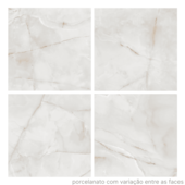 Porcelanato 70x70cm Tipo A Slim Onyx Reale Polido Cerbras - 2,00m²
