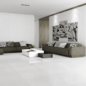 Porcelanato 70X70cm TPA Branco Imperador Polido Elizabeth - 2,45m²
