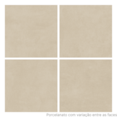 Porcelanato 71x71cm Tipo A Quebec Beige Acetinado Qualiz - 2,52m²