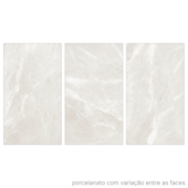 Porcelanato 80,5x140cm Tipo A Monte Bianco Polido Villagres - 2,25m²