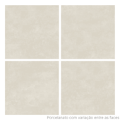 Porcelanato 80x80cm Chicago Avorio Satin Retificado Biancogres - 2,60m²
