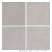 Porcelanato 80x80cm Tipo A Habitar Cinza Cetim Incesa - 2,60m²