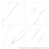 Porcelanato 80x80cm Tipo A Malden Bianco Satin Retificado Biancogres - 2,60m²