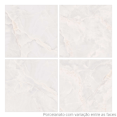 Porcelanato 80x80cm Tipo A Palestro Bianco Lux Polido Biancogres - 2,60m²