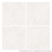 Porcelanato 80x80cm Tipo A Pulpis Bianco Lux Polido Biancogres - 2,60m²