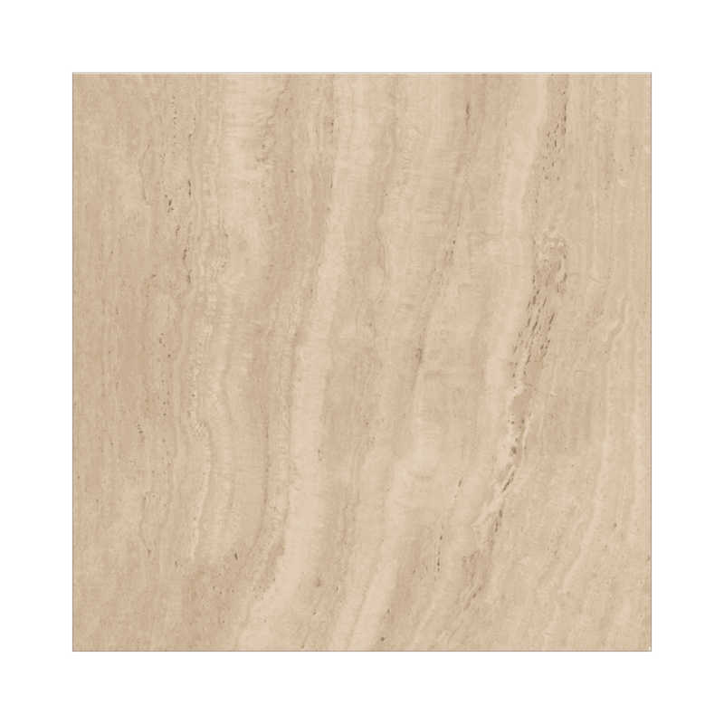 Porcelanato 80x80cm Tipo A Travertino Bege Cetim Incesa - 2,60m²