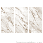Porcelanato 90x180cm Tipo A Marmo Perla Lux Polido Biancogres - 3,20m²