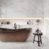 Porcelanato 90x90cm Cristallo Quartz Satin Retificado Biancogres - 2,40m²