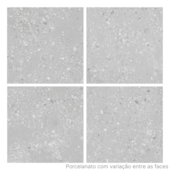 Porcelanato 90x90cm Tipo A Cannes Terrazzo Grigio Satin Biancogres - 2,40m²