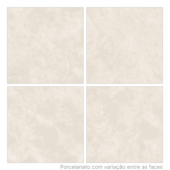Porcelanato 90x90cm Tipo A Olimpo Bege Cetim Incesa - 2,40m²