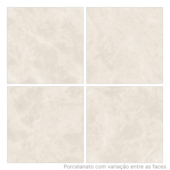 Porcelanato 90x90cm Tipo A Olimpo Bege Polido Incesa - 2,40m²