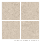 Porcelanato 90x90cm Tipo A Pietra Nicolau Beige Externo Biancogres - 2.40m²