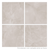Porcelanato 90x90cm Tipo A Sacara Gris Polido Eliane - 2,43m²