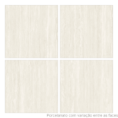 Porcelanato 90x90cm Tipo A Travertino Tivoli Santin Biancogres - 2,40m²