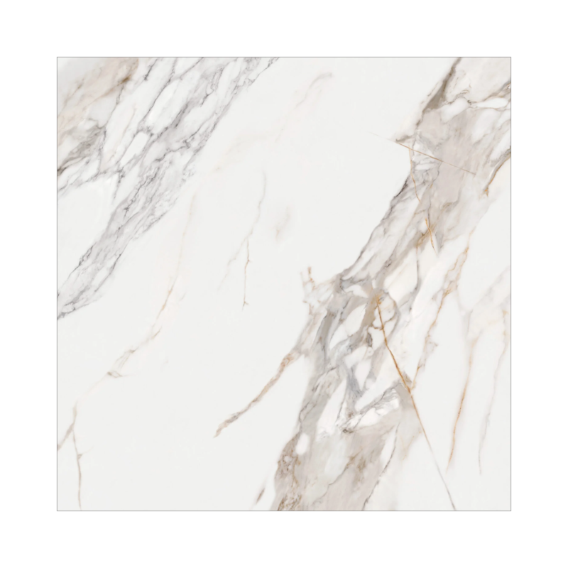 Porcelanato 94,5x94,5cm Slim Calacatta Oro Supreme Matte Cerbras - 2,68m²