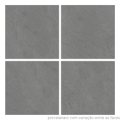 Porcelanato 94,5x94,5cm Slim Soho Graphite Matte Cerbras - 2,68m²