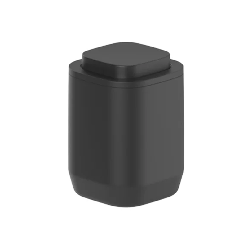 Porta Algodão Aura Preto Ou