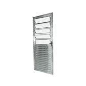 Porta Basculante 80x210cm Vidro Canelado Natural Esquerdo Líder Porta Basculante 80x210cm Vidro Canelado Natural Esquerdo Líder