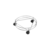 Porta Botijão de Gás Lara Cromado Schmitt Porta Botijão de Gás Lara Cromado Schmitt