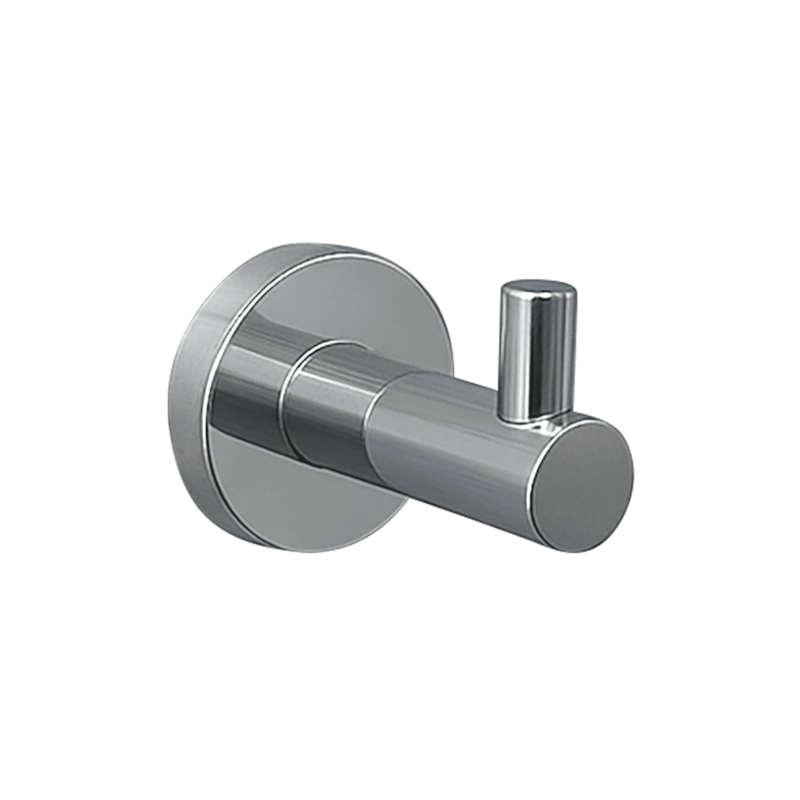 Porta Cabide Cromado Redondo Select Qualiz
