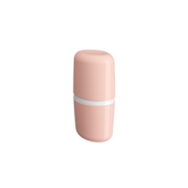 Porta Escova com Tampa Full Rosa Blush Coza Porta Escova com Tampa Full Rosa Blush Coza